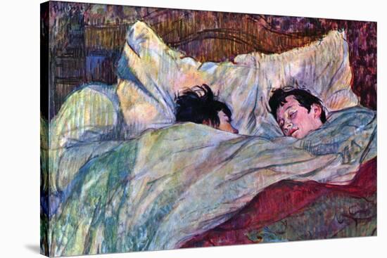 Sleeping-Henri de Toulouse-Lautrec-Stretched Canvas