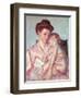 Sleepy Baby, 1910-Mary Cassatt-Framed Giclee Print