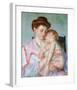 Sleepy Baby-Mary Cassatt-Framed Giclee Print