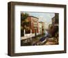 Sleepy Canal-Peter Bell-Framed Art Print