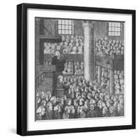 Sleepy Congregation, 1785-John Kay-Framed Giclee Print