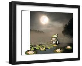 Sleepy Frog-Nancy Tillman-Framed Art Print