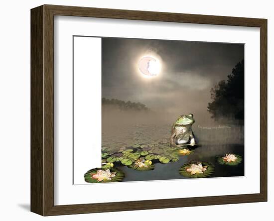 Sleepy Frog-Nancy Tillman-Framed Art Print