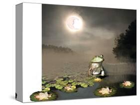 Sleepy Frog-Nancy Tillman-Stretched Canvas