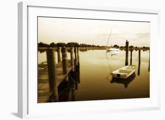 Sleepy Harbor II-Alan Hausenflock-Framed Photographic Print