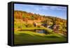 Sleepy hollow farm-Marco Carmassi-Framed Stretched Canvas