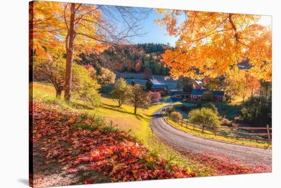 Sleepy Hollow Ranch, Vermont-Bruce Getty-Stretched Canvas