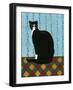 Sleepy Housecat-Susan Henke Fine Art-Framed Giclee Print