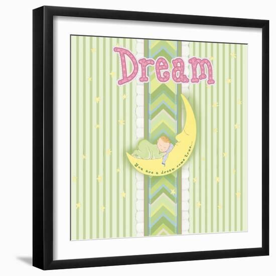 Sleepy Moon II-Andi Metz-Framed Art Print