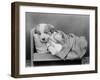 Sleepy Puppy-null-Framed Photographic Print