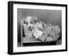 Sleepy Puppy-null-Framed Photographic Print