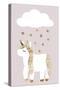 Sleepy Unicorn Collection B-Victoria Barnes-Stretched Canvas