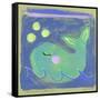 Sleepy Whale-Wyanne-Framed Stretched Canvas