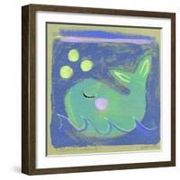 Sleepy Whale-Wyanne-Framed Giclee Print