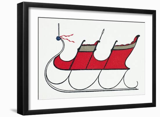 Sleigh, 19Th Century-null-Framed Giclee Print