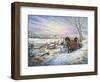 Sleigh Ride Home-Kevin Dodds-Framed Giclee Print