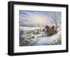 Sleigh Ride Home-Kevin Dodds-Framed Giclee Print