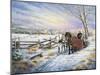 Sleigh Ride Home-Kevin Dodds-Mounted Giclee Print