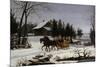 Sleigh Ride-Thomas Birch-Mounted Giclee Print