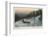 Sleighing at Montreal-null-Framed Photographic Print