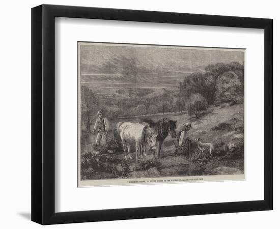 Sleighing Ferns-Henry Moore-Framed Premium Giclee Print