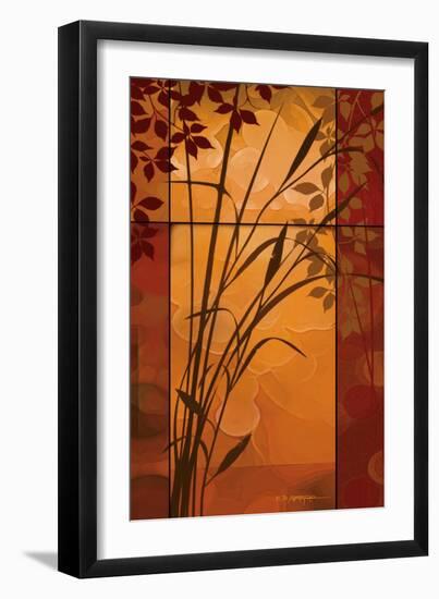 Slender Grasses-Edward Aparicio-Framed Art Print