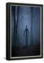 Slender Man In Woods-null-Framed Poster