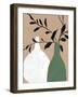 Slender Stems II-Danhui Nai-Framed Art Print