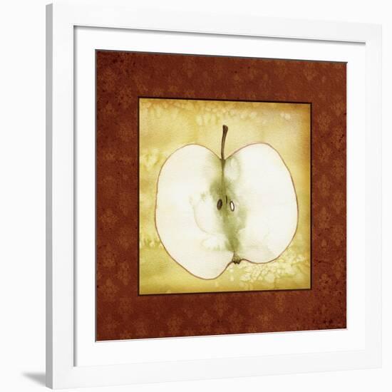 Slice Apple-Kory Fluckiger-Framed Giclee Print