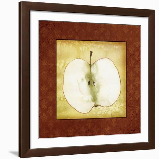 Slice Apple-Kory Fluckiger-Framed Giclee Print