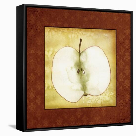 Slice Apple-Kory Fluckiger-Framed Stretched Canvas