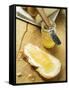 Slice of Bread Plait with Butter and Honey-null-Framed Stretched Canvas
