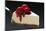 Slice of Cheesecake with Cherries on Cake Server-Foodcollection-Mounted Photographic Print