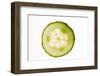 Slice of Cucumber, Backlit-Foodcollection-Framed Photographic Print