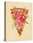 Slice of Flower Pizza-Raissa Oltmanns-Stretched Canvas