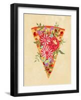 Slice of Flower Pizza-Raissa Oltmanns-Framed Photographic Print