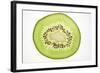 Slice of Kiwi Fruit, Backlit-Foodcollection-Framed Photographic Print