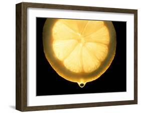 Slice of Lemon-Victor De Schwanberg-Framed Photographic Print