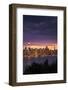 Slice of the City - Night Lights Skyline San Francisco-Vincent James-Framed Photographic Print