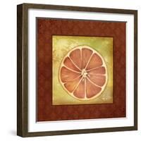 Slice Orange-Kory Fluckiger-Framed Giclee Print