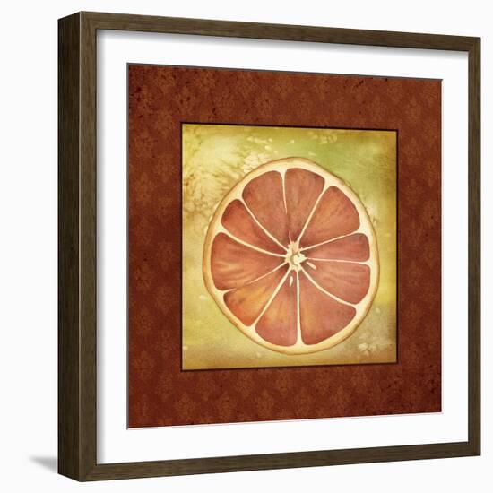 Slice Orange-Kory Fluckiger-Framed Giclee Print