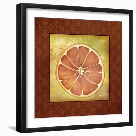 Slice Orange-Kory Fluckiger-Framed Giclee Print