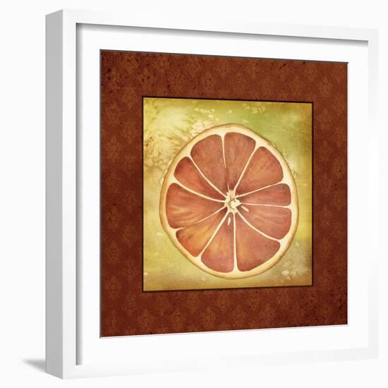 Slice Orange-Kory Fluckiger-Framed Giclee Print