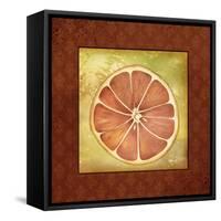 Slice Orange-Kory Fluckiger-Framed Stretched Canvas