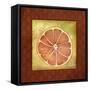 Slice Orange-Kory Fluckiger-Framed Stretched Canvas