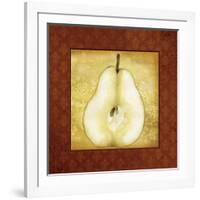 Slice Pear-Kory Fluckiger-Framed Giclee Print