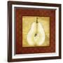 Slice Pear-Kory Fluckiger-Framed Giclee Print