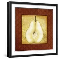 Slice Pear-Kory Fluckiger-Framed Giclee Print