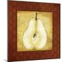 Slice Pear-Kory Fluckiger-Mounted Giclee Print