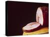 Sliced Ham Revealing It is Stuffed with Liver Pate-John Dominis-Stretched Canvas